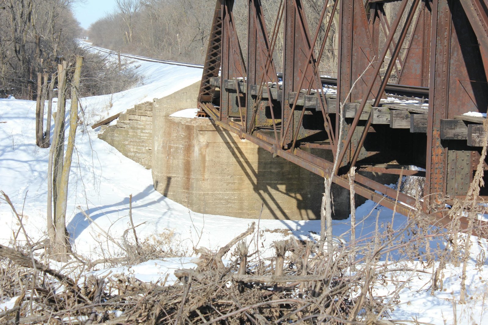 West abutment